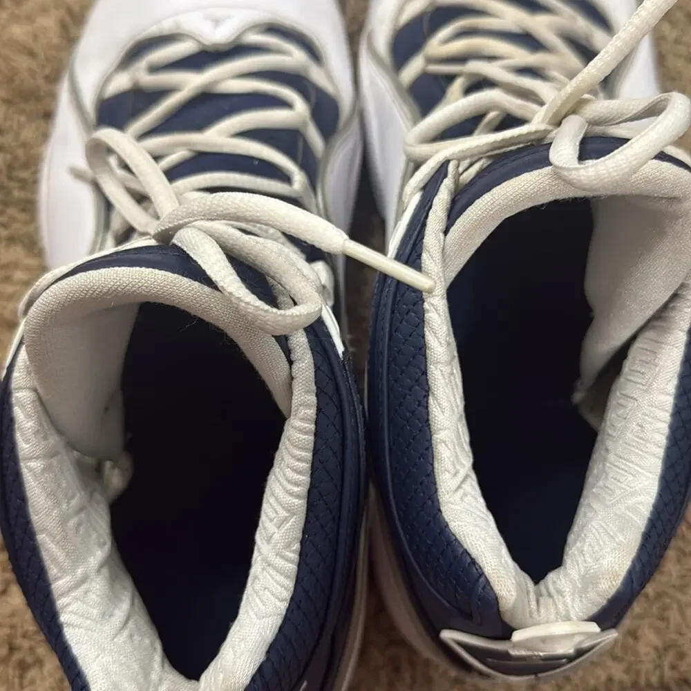 Jordan Olympia Mid Top White Midnight Navy Men’s Size 13